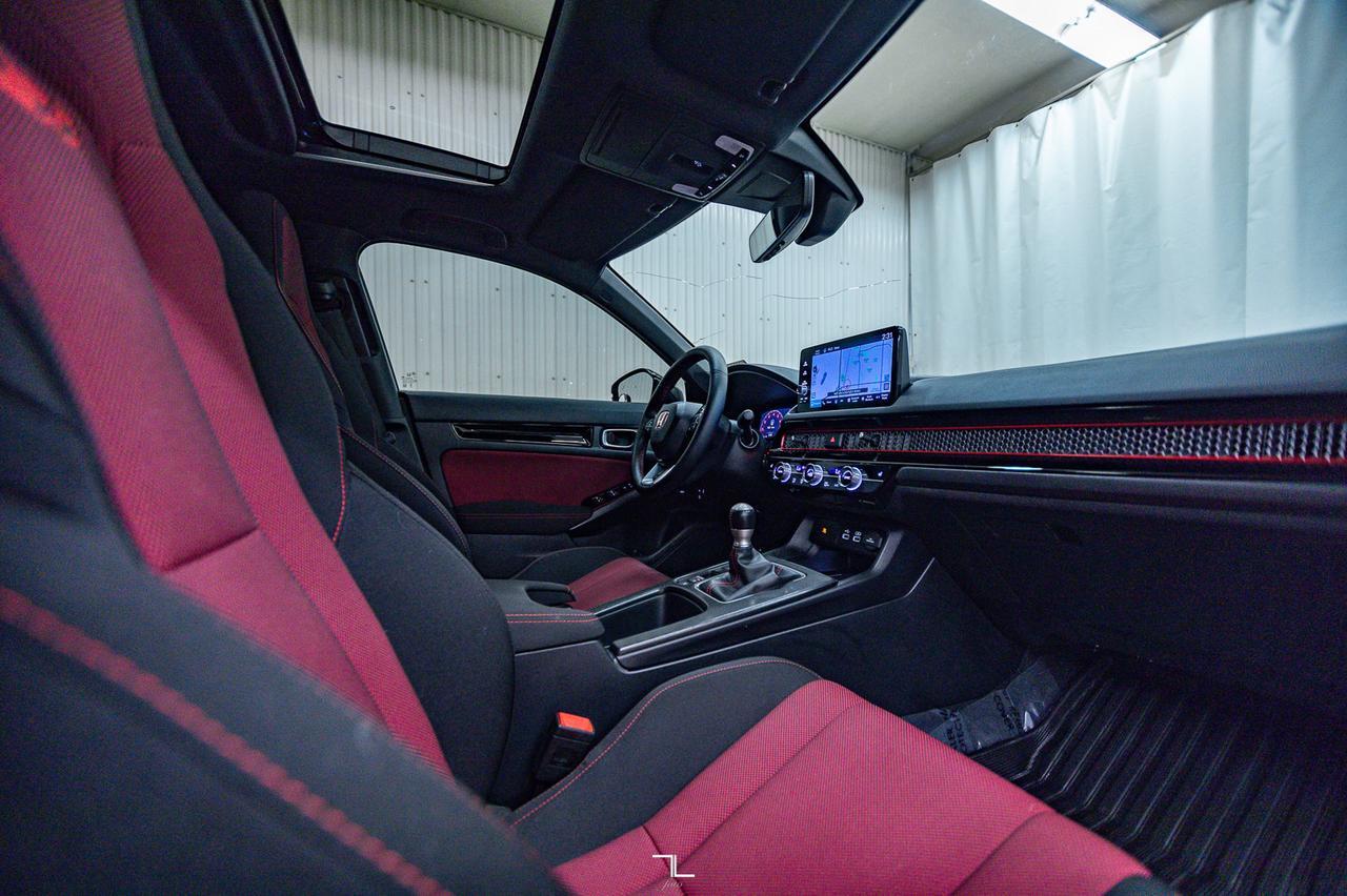 2023 Honda Civic Si Sedan Manual Nav Roof BCam Red Deer AB