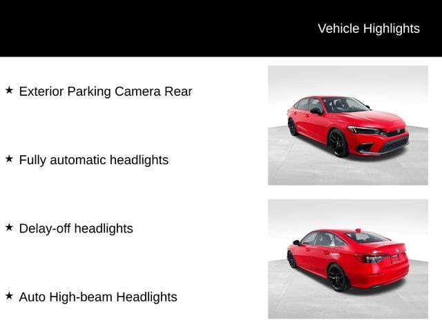 2023 Honda Civic Sport Raleigh NC