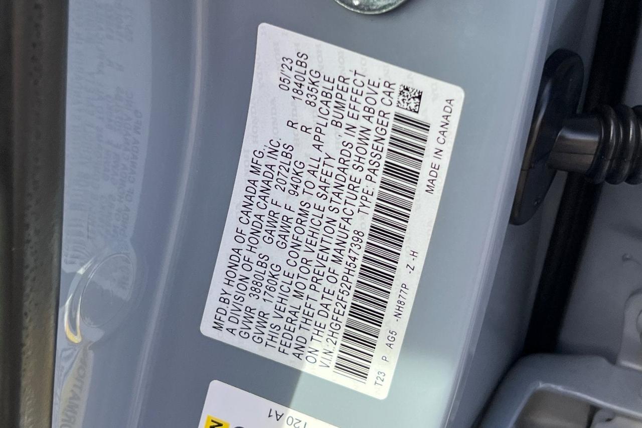 2023 Honda Civic Sport Roseville CA