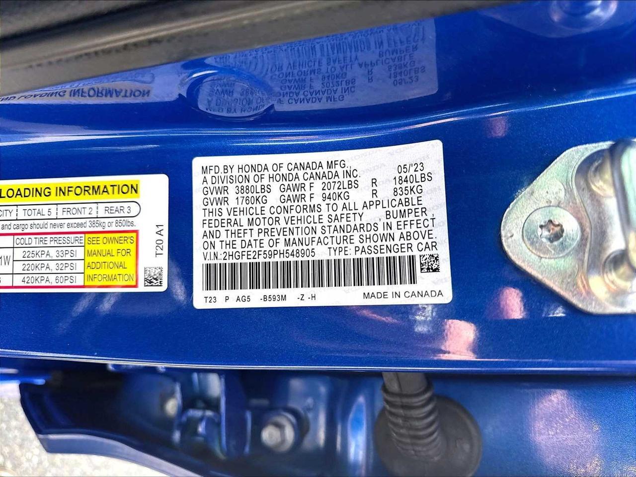 2023 Honda Civic Sport Roseville CA