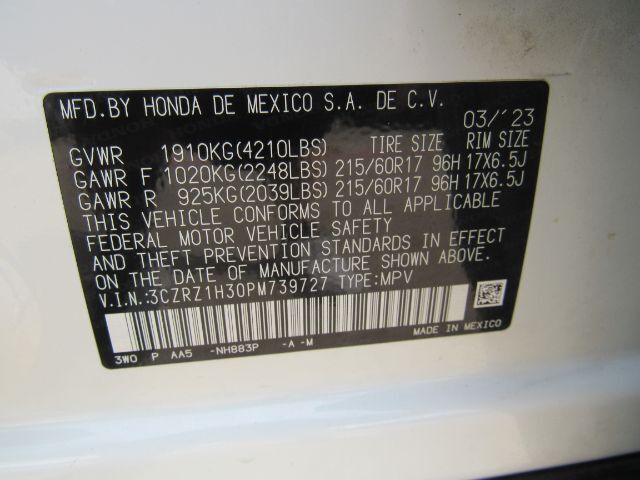 2023 Honda HR-V 2WD LX Plano TX
