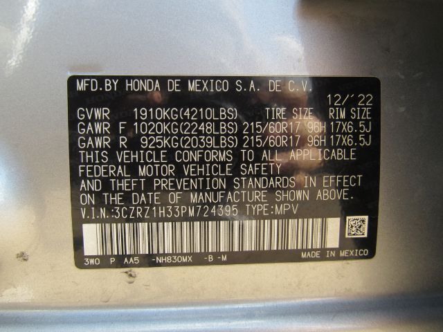 2023 Honda HR-V 2WD LX Plano TX