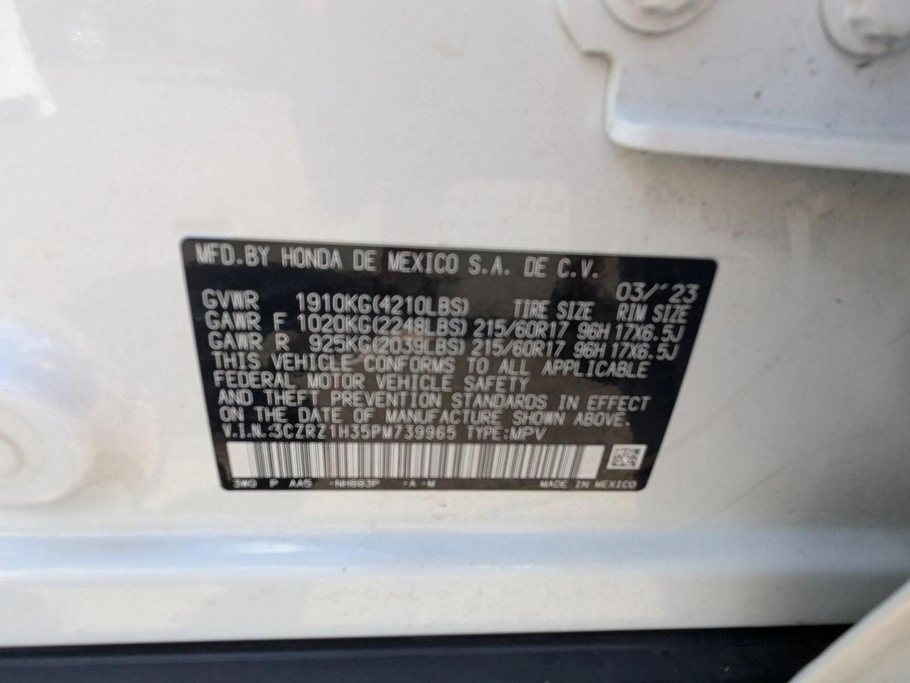 2023 Honda HR-V LX Roseville CA