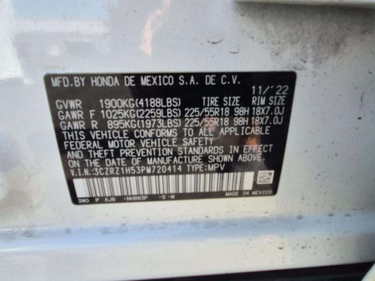 2023 Honda HR-V Sport Roseville CA