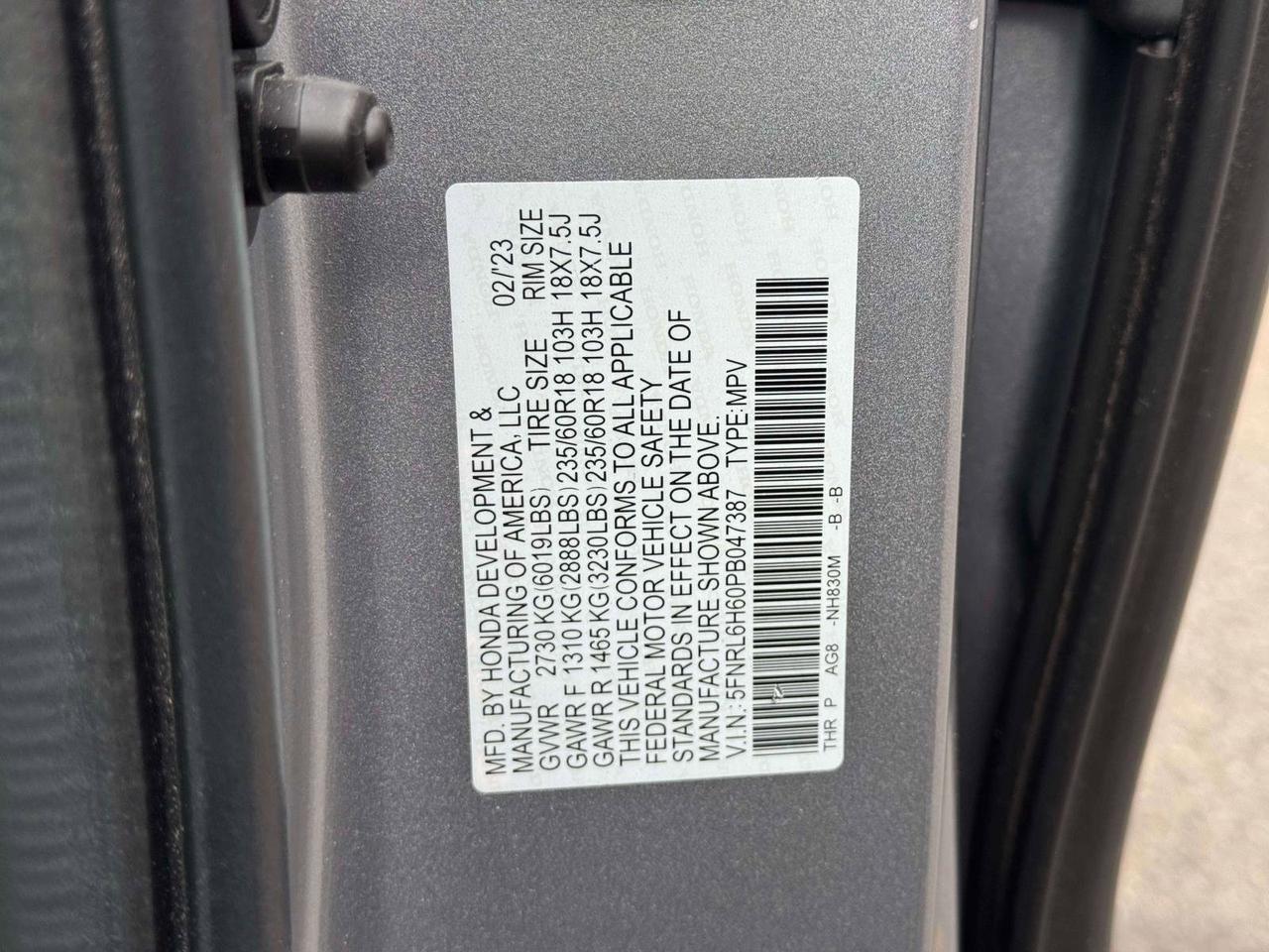 2023 Honda Odyssey EX-L San Clemente CA