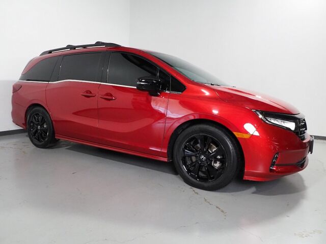 2023 Honda Odyssey Sport *ADAPTIVE CRUISE, SAFETY ALERTS, BACKUP-CAMERA, COLOR TOUCHSCREEN, MOONROOF, LEATHER, HEATED SEATS, POWER LIFTGATE, REMOTE START, 19 INCH ALLOYS, ANDROID & APPLE Round Rock TX