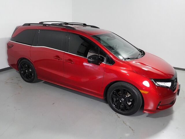 2023 Honda Odyssey Sport *ADAPTIVE CRUISE, SAFETY ALERTS, BACKUP-CAMERA, COLOR TOUCHSCREEN, MOONROOF, LEATHER, HEATED SEATS, POWER LIFTGATE, REMOTE START, 19 INCH ALLOYS, ANDROID & APPLE Round Rock TX