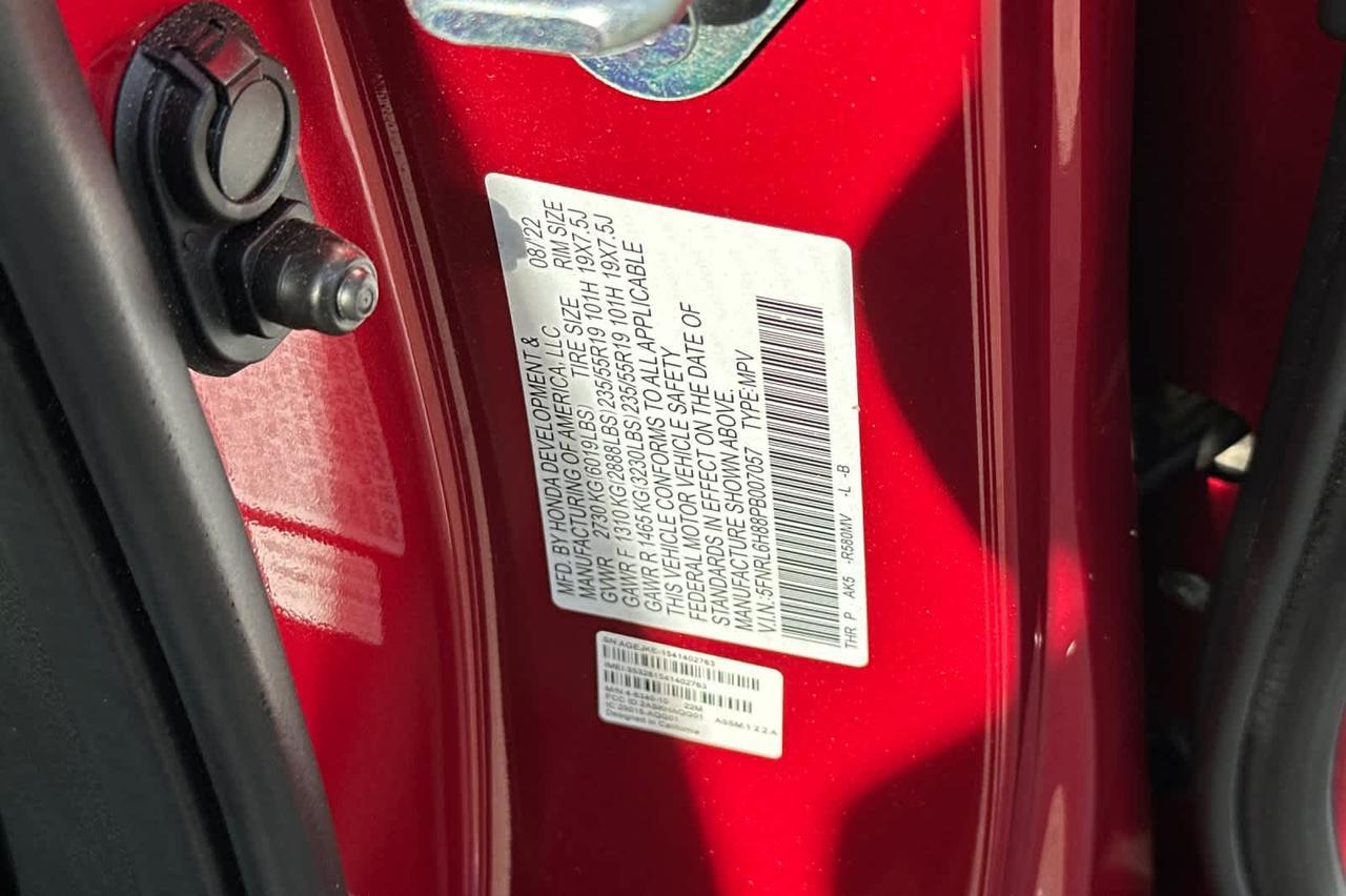 2023 Honda Odyssey Touring Roseville CA