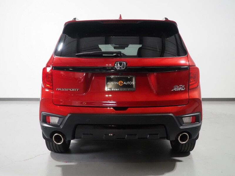 2023 Honda Passport Elite AWD *NAVIGATION, ADAPTIVE CRUISE, SAFETY ALERTS, BACKUP-CAMERA, COLOR TOUCHSCREEN, MOONROOF, LEATHER, CLIMATE SEATS, HEATED STEERING, POWER LIFTGATE, REMOTE START, PREMIUM AUDIO, WIRELESS CHARGING, ANDROID & APPLE Round Rock TX