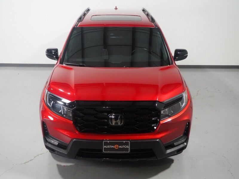 2023 Honda Passport Elite AWD *NAVIGATION, ADAPTIVE CRUISE, SAFETY ALERTS, BACKUP-CAMERA, COLOR TOUCHSCREEN, MOONROOF, LEATHER, CLIMATE SEATS, HEATED STEERING, POWER LIFTGATE, REMOTE START, PREMIUM AUDIO, WIRELESS CHARGING, ANDROID & APPLE Round Rock TX