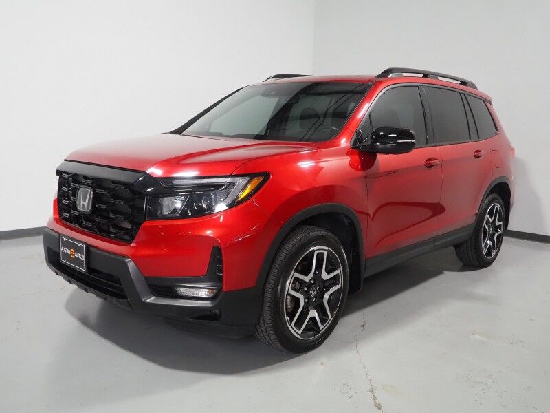 2023 Honda Passport Elite AWD *NAVIGATION, ADAPTIVE CRUISE, SAFETY ALERTS, BACKUP-CAMERA, COLOR TOUCHSCREEN, MOONROOF, LEATHER, CLIMATE SEATS, HEATED STEERING, POWER LIFTGATE, REMOTE START, PREMIUM AUDIO, WIRELESS CHARGING, ANDROID & APPLE Round Rock TX