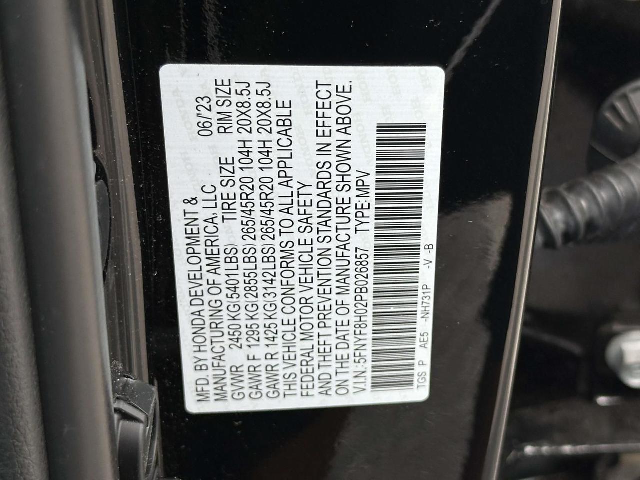 2023 Honda Passport Elite Alexandria VA