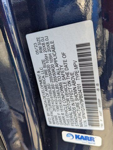 2023 Honda Pilot Touring Roseville CA