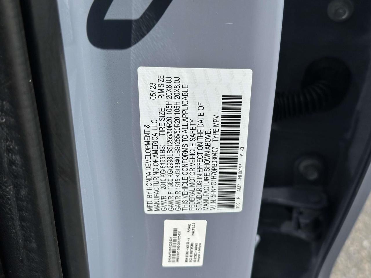 2023 Honda Pilot Touring Alexandria VA