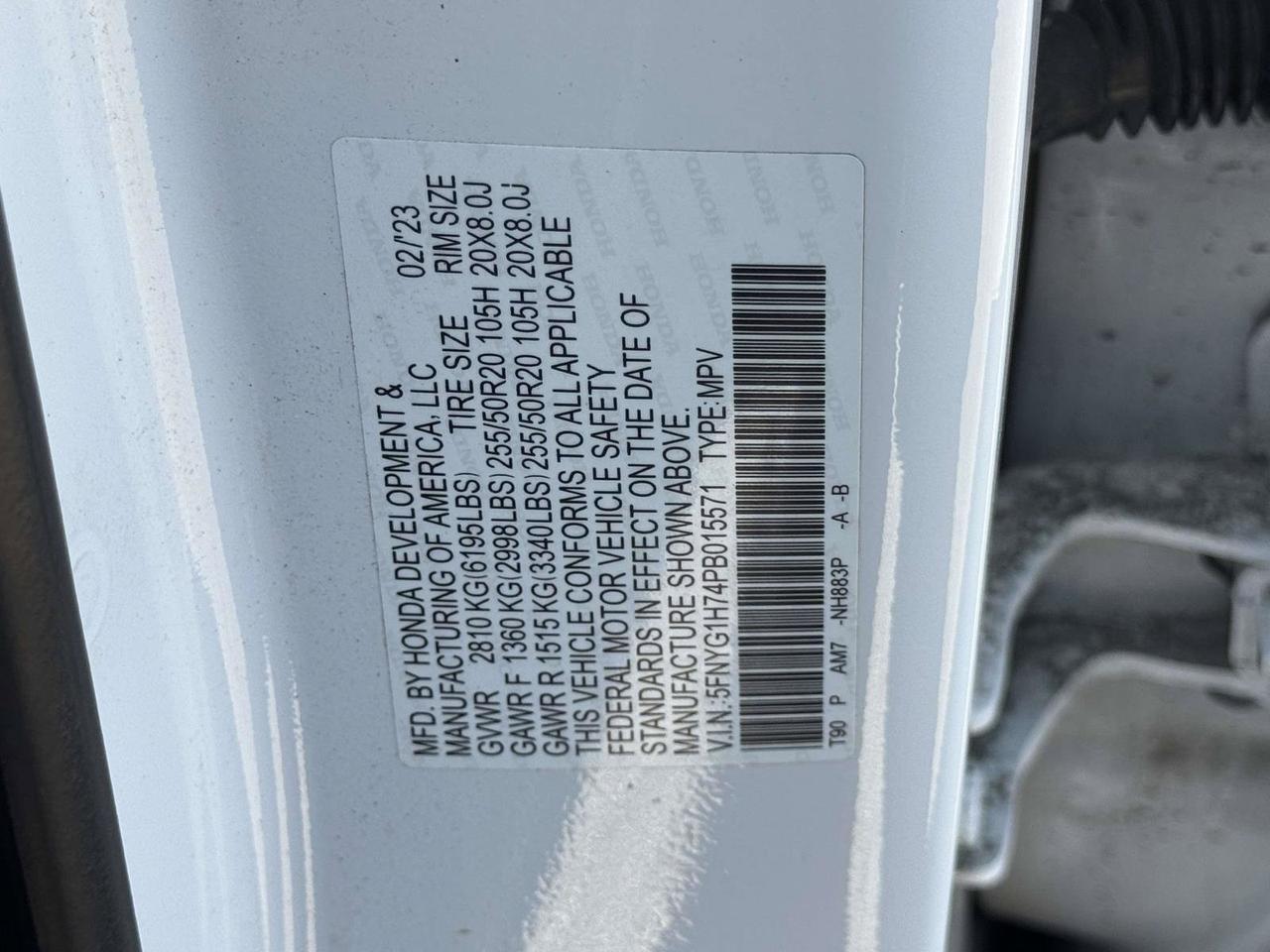 2023 Honda Pilot Touring Alexandria VA