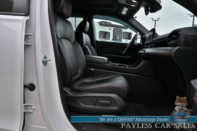 2023 Honda Pilot TrailSport / AWD / AutoStart / Power & Heated Leather Seats / Heated Steering / Panoramic Sunroof / Lane Departure & Blind Spot / Apple CarPlay & Android Auto / 360 Cam / 3rd Row / Seats 7 / Tow Pkg / 1-Owner Anchorage AK