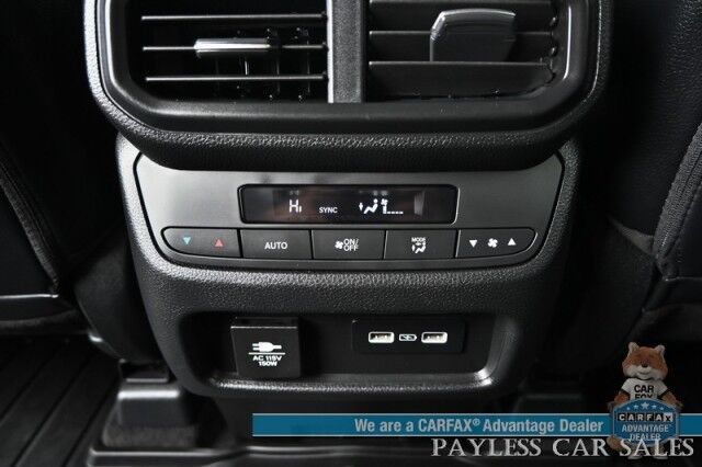 2023 Honda Pilot TrailSport / AWD / AutoStart / Power & Heated Leather Seats / Heated Steering / Panoramic Sunroof / Lane Departure & Blind Spot / Apple CarPlay & Android Auto / 360 Cam / 3rd Row / Seats 7 / Tow Pkg / 1-Owner Anchorage AK