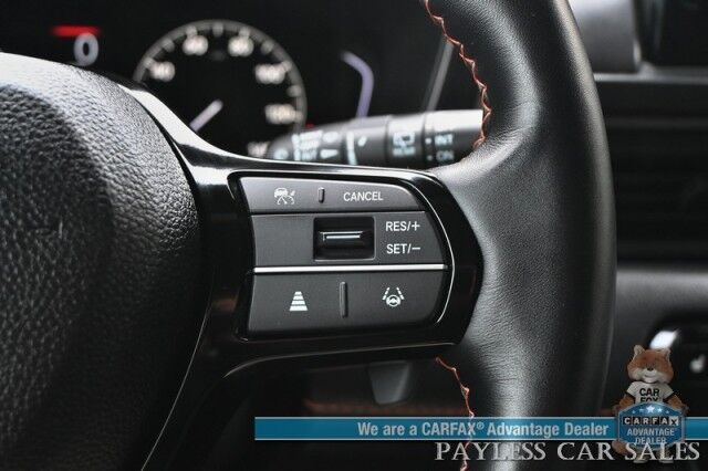 2023 Honda Pilot TrailSport / AWD / AutoStart / Power & Heated Leather Seats / Heated Steering / Panoramic Sunroof / Lane Departure & Blind Spot / Apple CarPlay & Android Auto / 360 Cam / 3rd Row / Seats 7 / Tow Pkg / 1-Owner Anchorage AK