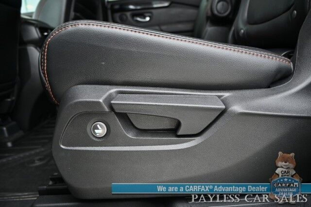 2023 Honda Pilot TrailSport / AWD / AutoStart / Power & Heated Leather Seats / Heated Steering / Panoramic Sunroof / Lane Departure & Blind Spot / Apple CarPlay & Android Auto / 360 Cam / 3rd Row / Seats 7 / Tow Pkg / 1-Owner Anchorage AK