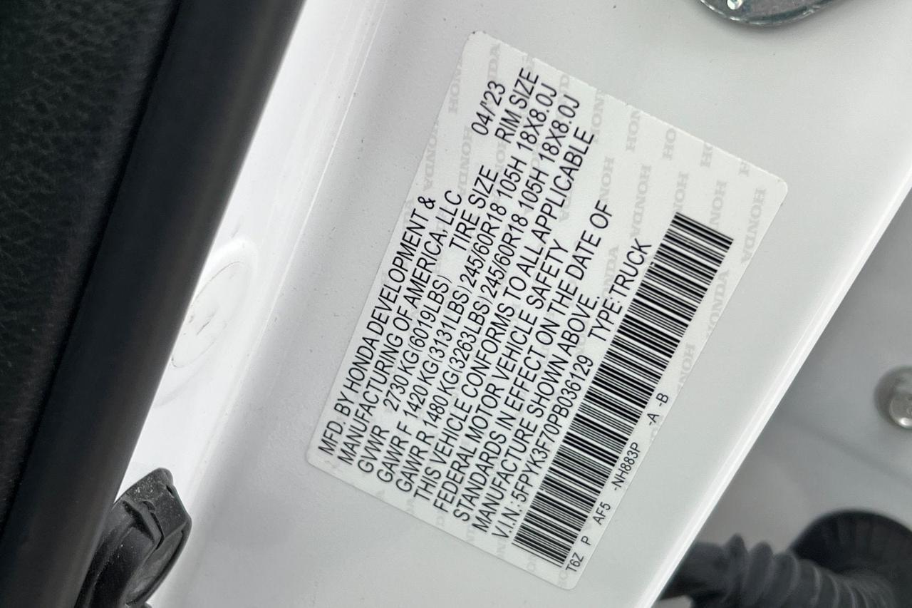 2023 Honda Ridgeline RTL-E Roseville CA