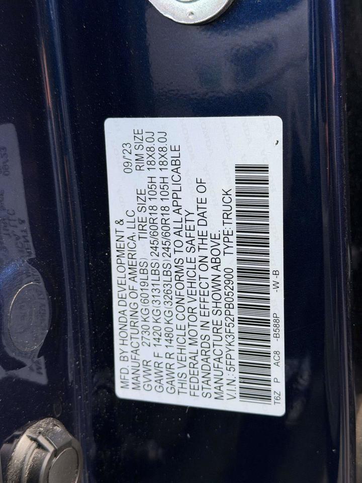 2023 Honda Ridgeline RTL San Clemente CA