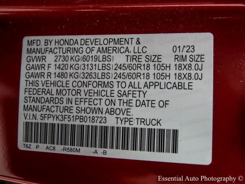 2023 Honda Ridgeline RTL Willowbrook IL