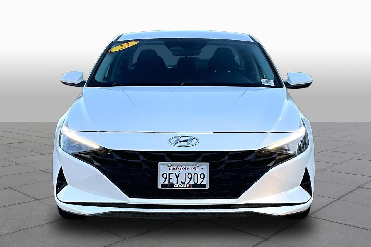 2023 Hyundai Elantra Hybrid Blue