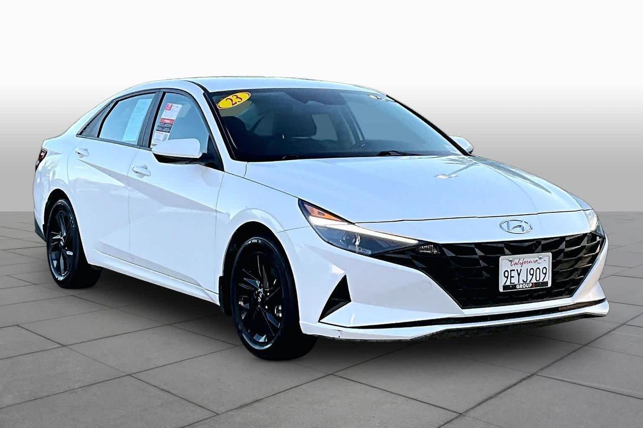 2023 Hyundai Elantra Hybrid Blue