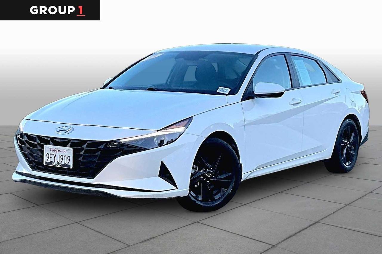2023 Hyundai Elantra Hybrid Blue