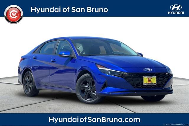 2023 Hyundai Elantra Hybrid Blue
