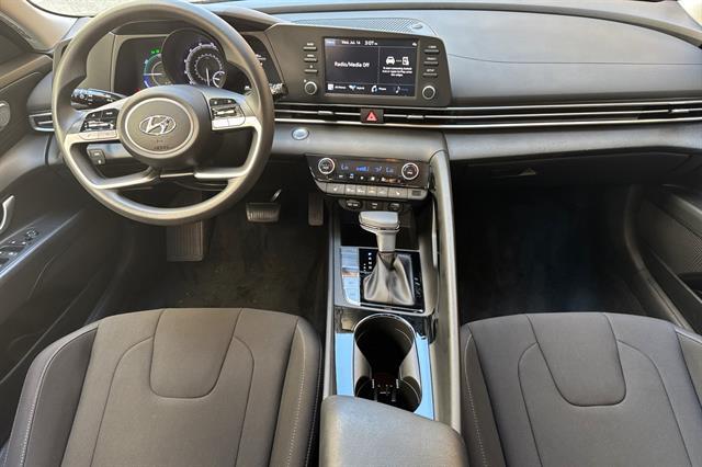 2023 Hyundai Elantra Hybrid Blue