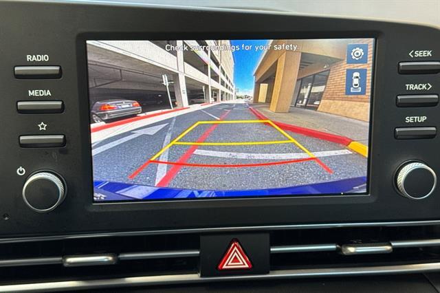2023 Hyundai Elantra Hybrid Blue