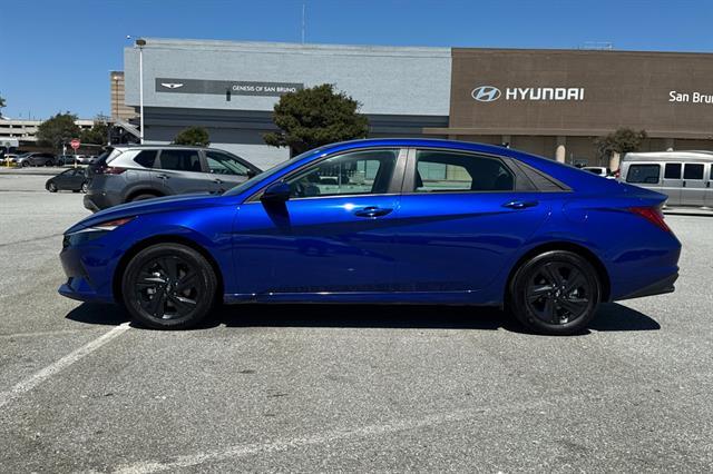 2023 Hyundai Elantra Hybrid Blue