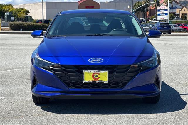 2023 Hyundai Elantra Hybrid Blue