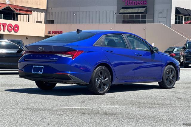 2023 Hyundai Elantra Hybrid Blue