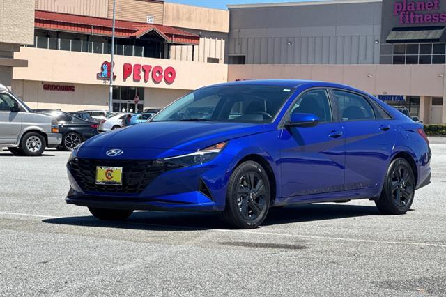 2023 Hyundai Elantra Hybrid Blue