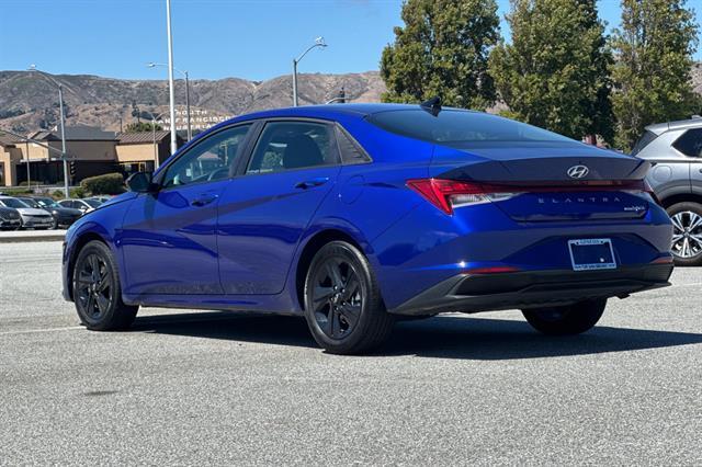 2023 Hyundai Elantra Hybrid Blue