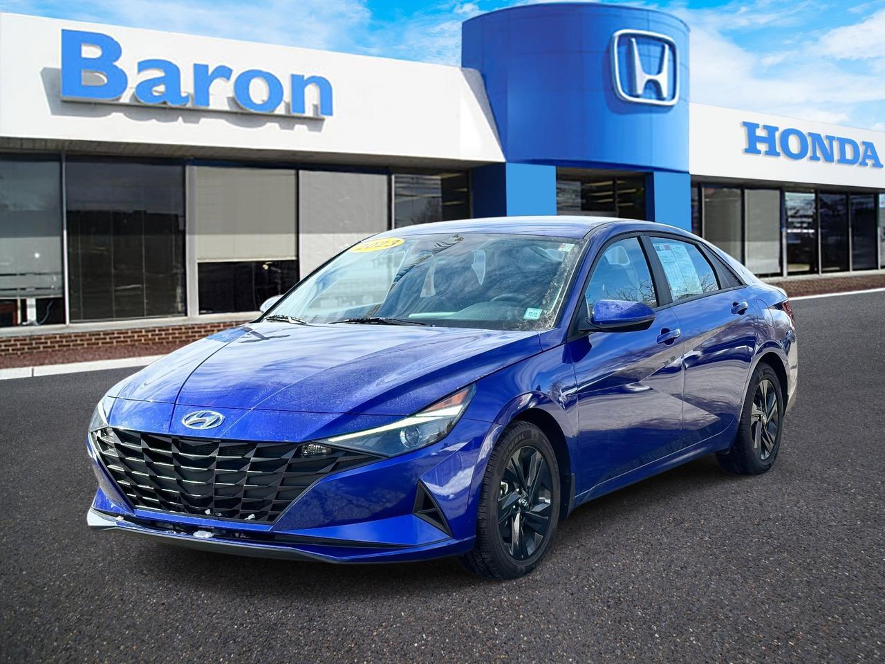 2023 Hyundai Elantra Hybrid Blue