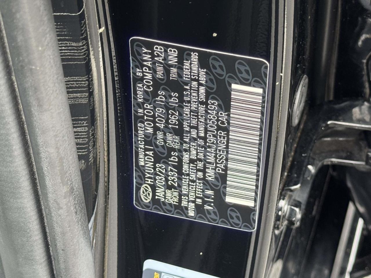 2023 Hyundai Elantra Hybrid Blue Alexandria VA