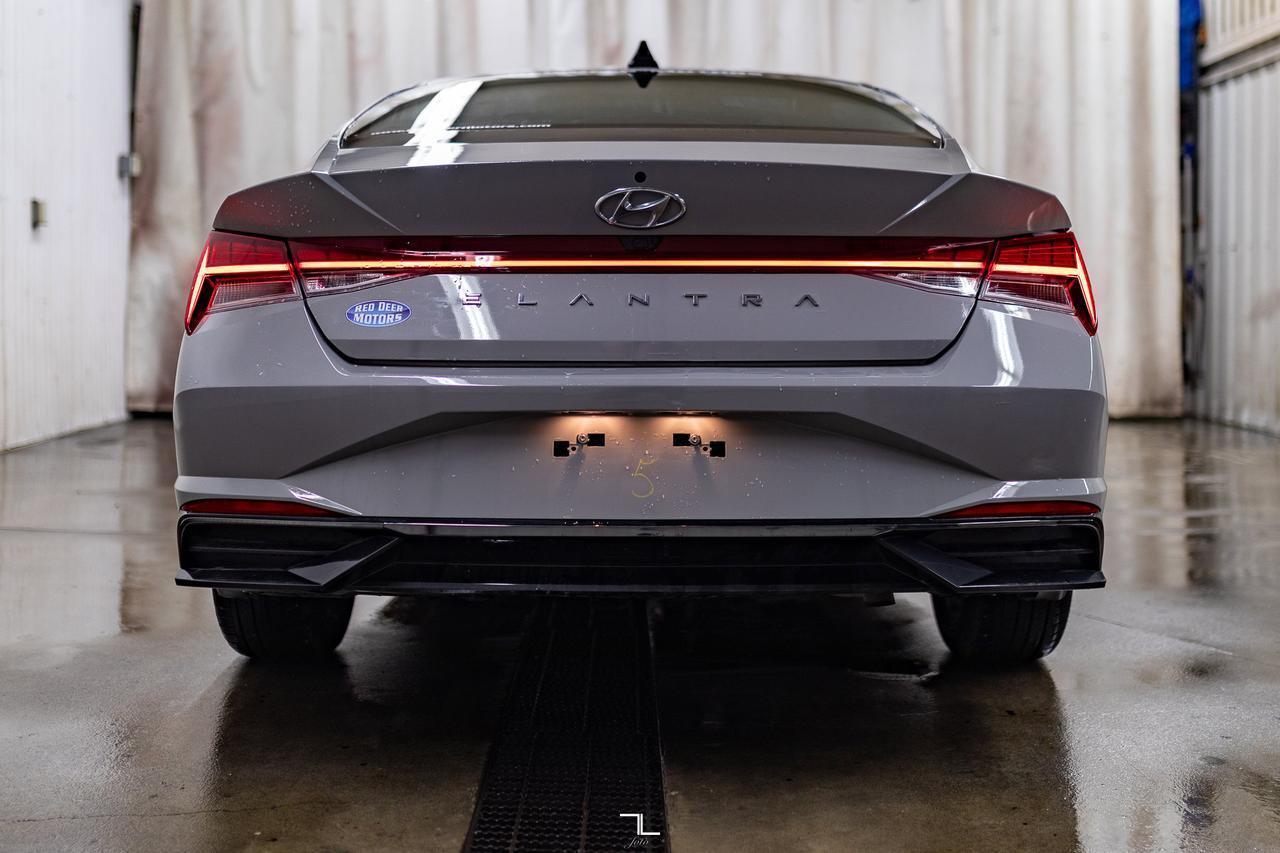 2023 Hyundai Elantra Luxury Leather Roof Nav BCam Red Deer AB