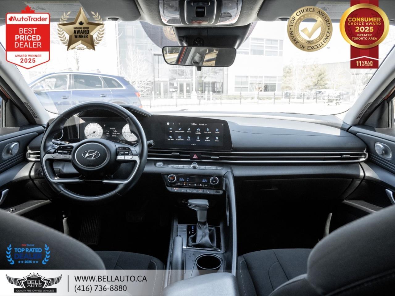 2023 Hyundai Elantra Preferred NAVI B.CAM SUNROOF B.SPOT BLKRIMS Toronto ON
