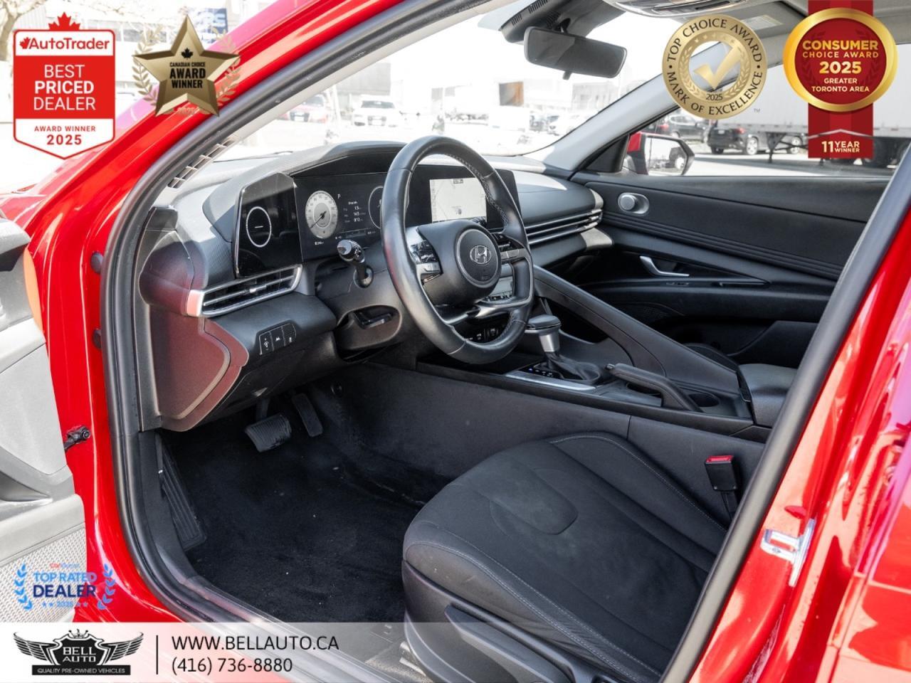 2023 Hyundai Elantra Preferred NAVI B.CAM SUNROOF B.SPOT BLKRIMS Toronto ON