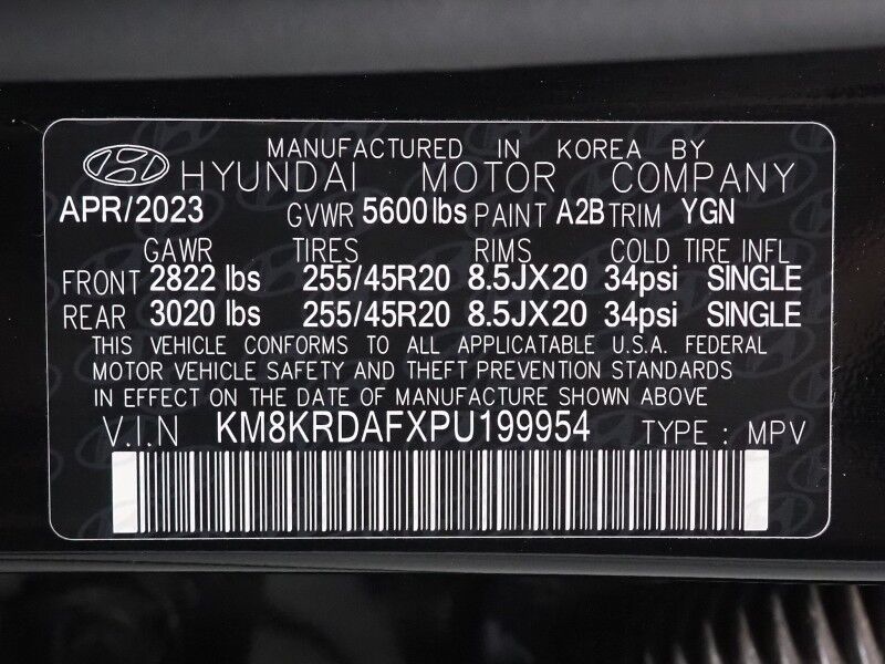 2023 Hyundai IONIQ 5 Limited AWD *HEADS-UP DISPLAY, PANORAMA GLASS ROOF, NAVIGATION, ADAPTIVE CRUISE, 360 VIEW CAMERAS, SMART PARKING, CLIMATE SEATS, HEATED STEERING, WIRELESS CHARGING, BOSE AUDIO, ANDROID & APPLE Round Rock TX