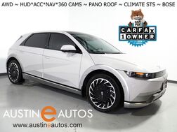 2023_Hyundai_IONIQ 5 Limited AWD_*HEADS-UP DISPLAY, PANORAMA GLASS ROOF, NAVIGATION, ADAPTIVE CRUISE, 360 VIEW CAMERAS, SMART PARKING, CLIMATE SEATS, HEATED STEERING, WIRELESS CHARGING, BOSE AUDIO, APPLE CARPLAY_ Round Rock TX