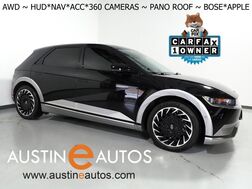 2023_Hyundai_IONIQ 5 Limited AWD_*HEADS-UP DISPLAY, PANORAMA GLASS ROOF, NAVIGATION, ADAPTIVE CRUISE, 360 VIEW CAMERAS, SMART PARKING, CLIMATE SEATS, HEATED STEERING, WIRELESS CHARGING, BOSE AUDIO, APPLE CARPLAY_ Round Rock TX