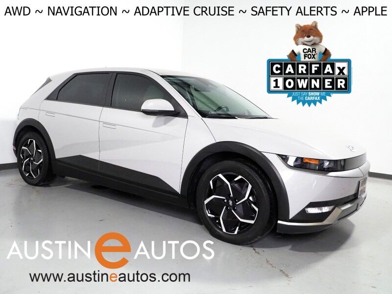 2023 Hyundai IONIQ 5 SEL AWD *NAVIGATION, ADAPTIVE CRUISE, SAFETY ALERTS, BACKUP-CAMERA, COLOR TOUCHSCREEN, HEATED SEATS/STEERING, POWER LIFTGATE, WIRELESS CHARGING, ANDROID & APPLE