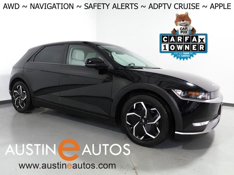 2023 Hyundai IONIQ 5 SEL AWD *NAVIGATION, SAFETY ALERTS, ADAPTIVE CRUISE, BACKUP-CAMERA, COLOR TOUCHSCREEN, HEATED SEATS/STEERING, POWER TAILGATE, WIRELESS CHARGING, ANDROID & APPLE