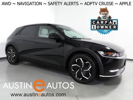 2023 Hyundai IONIQ 5 SEL AWD *NAVIGATION, SAFETY ALERTS, ADAPTIVE CRUISE, BACKUP-CAMERA, COLOR TOUCHSCREEN, HEATED SEATS/STEERING, POWER TAILGATE, WIRELESS CHARGING, ANDROID & APPLE Round Rock TX