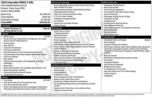 2023 Hyundai IONIQ 5 SEL Raleigh NC