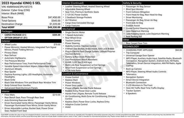 2023 Hyundai IONIQ 5 SEL Raleigh NC